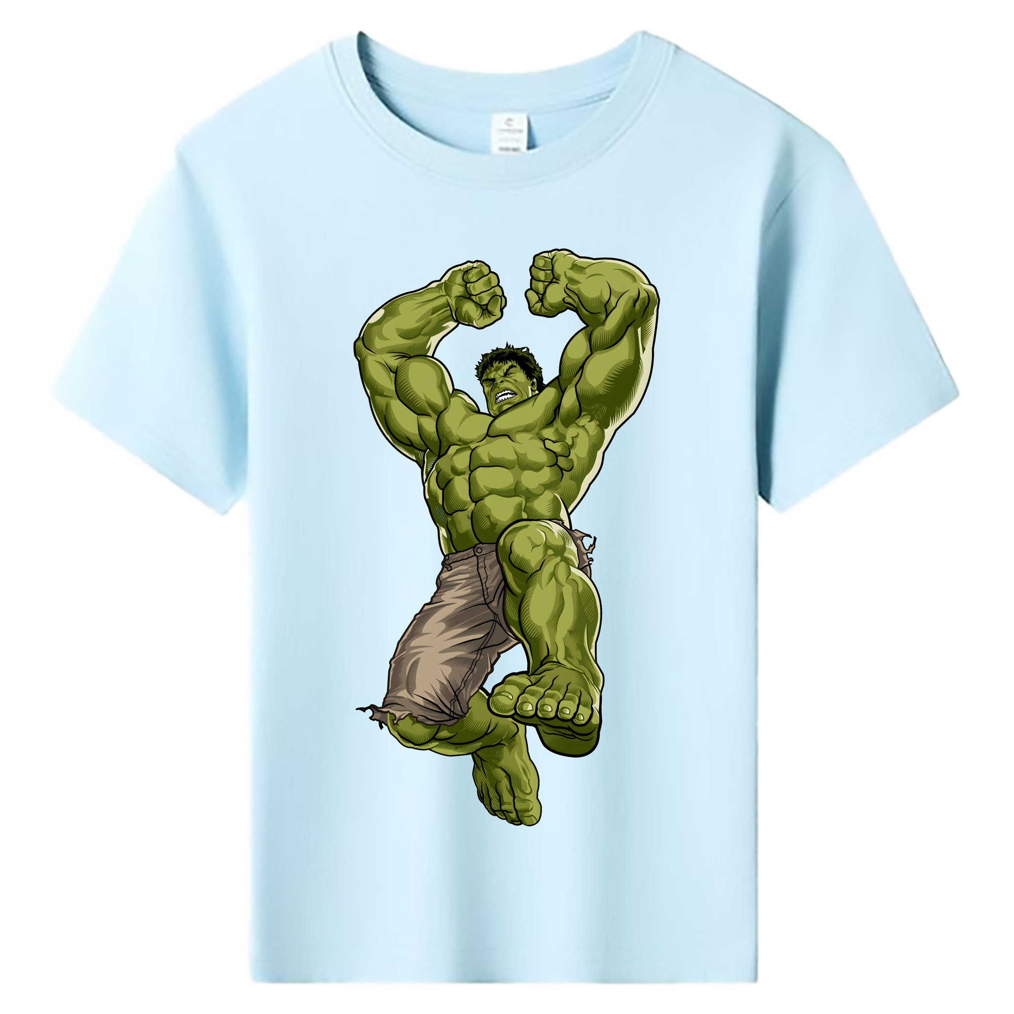 （画像用） アベンジャーズ The Avengers 綿100％キッズTシャツ（フロントプリント）